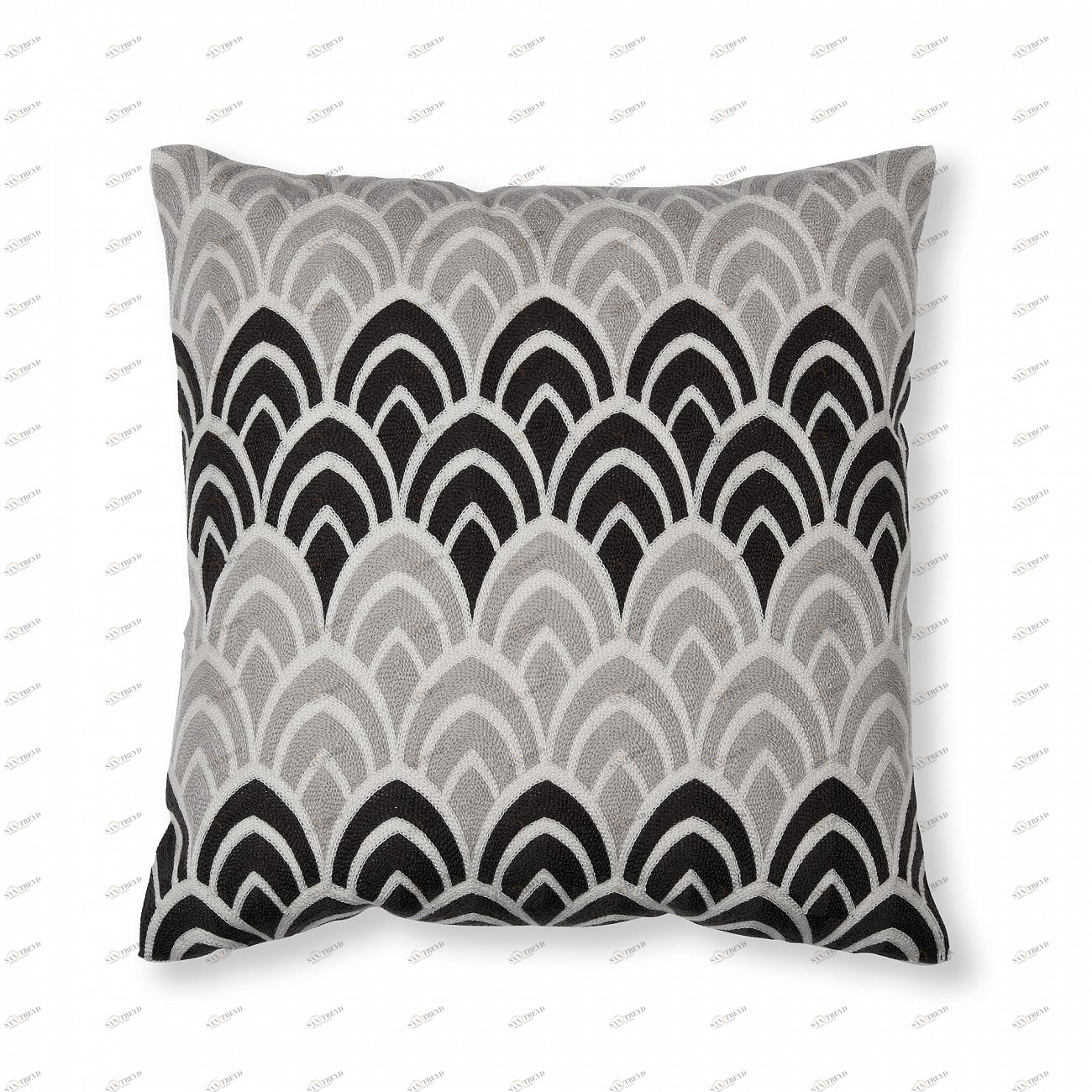 Чехол для подушки Rhys от La Forma LA FORMA ОРНАМЕНТ 298865 Серый 