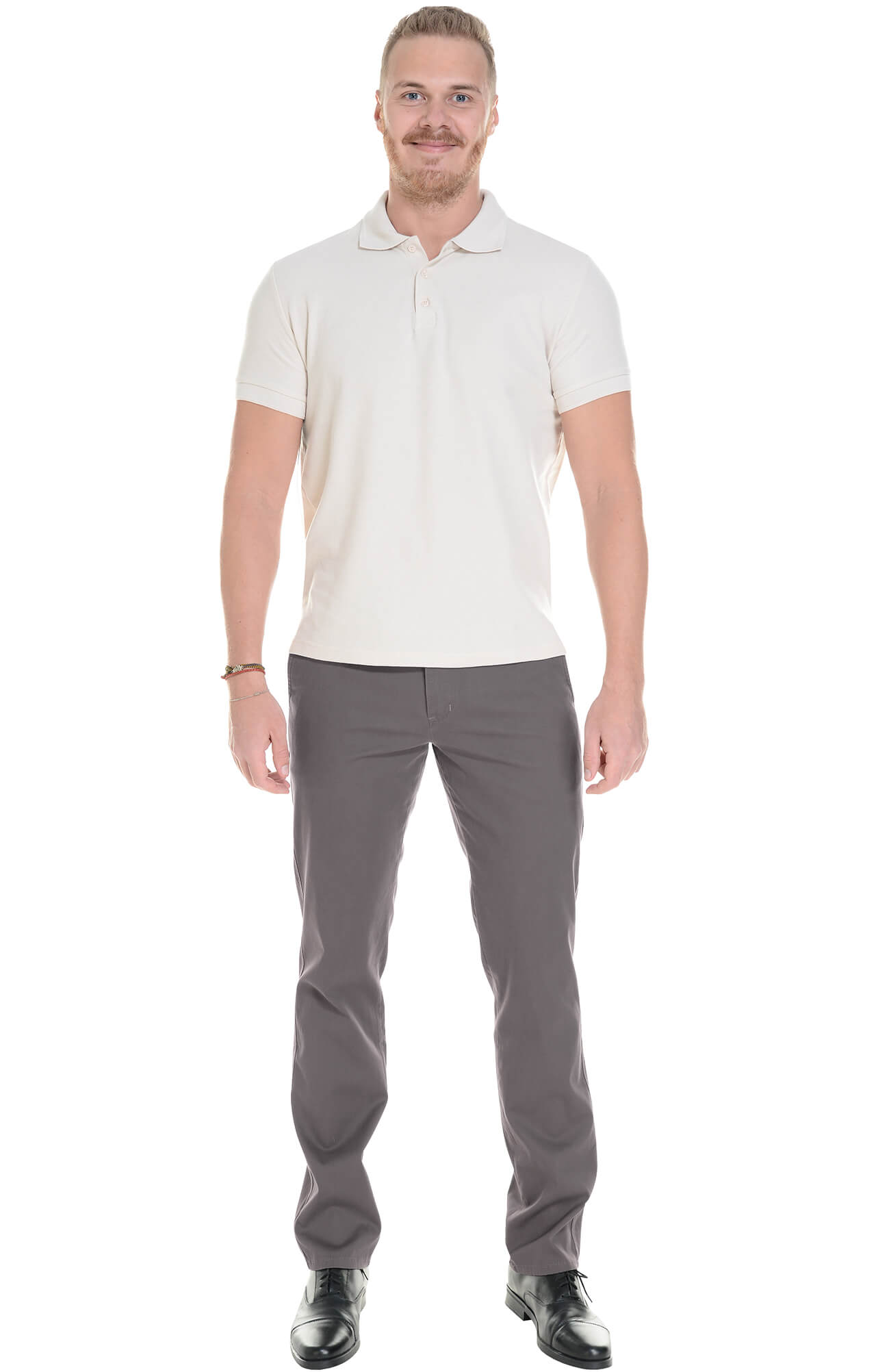 68283 Брюки  мужские dark grey (темно-серые) El-Risto  Одежда для официантов  размер 56/182-188  - Вид №2