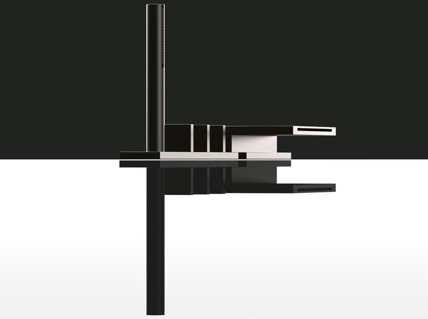 ABOUTWATER Смеситель для ванны Waterfall с ручным душем Ak/25 Fantini Rubinetti sun-id-1402729 - Вид №1