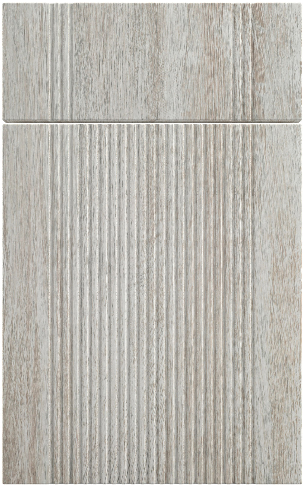 Фасады для кухни Модерн Фрезеровка «Риффель» Дуб винтаж белый №514 SIDAK SIST579-13322