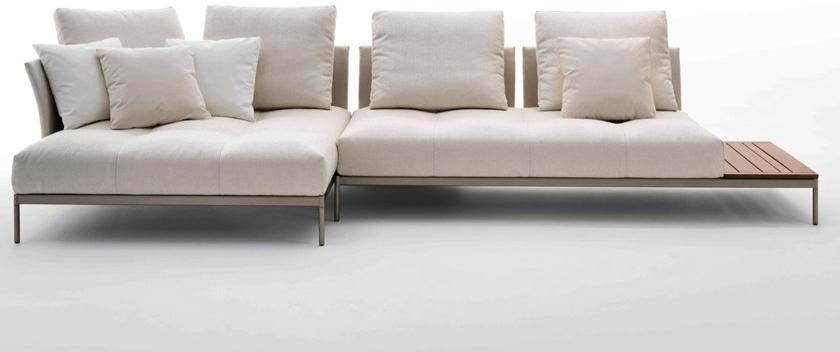 Saba Italia Садовый диван из модульной ткани Pixel light sun-id-1441357 - Вид №2