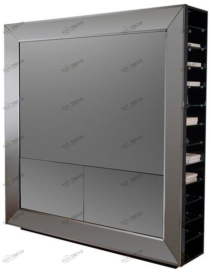 HUGUES CHEVALIER Тумба под телевизор из лакированного стекла Haussmann Lid 1388