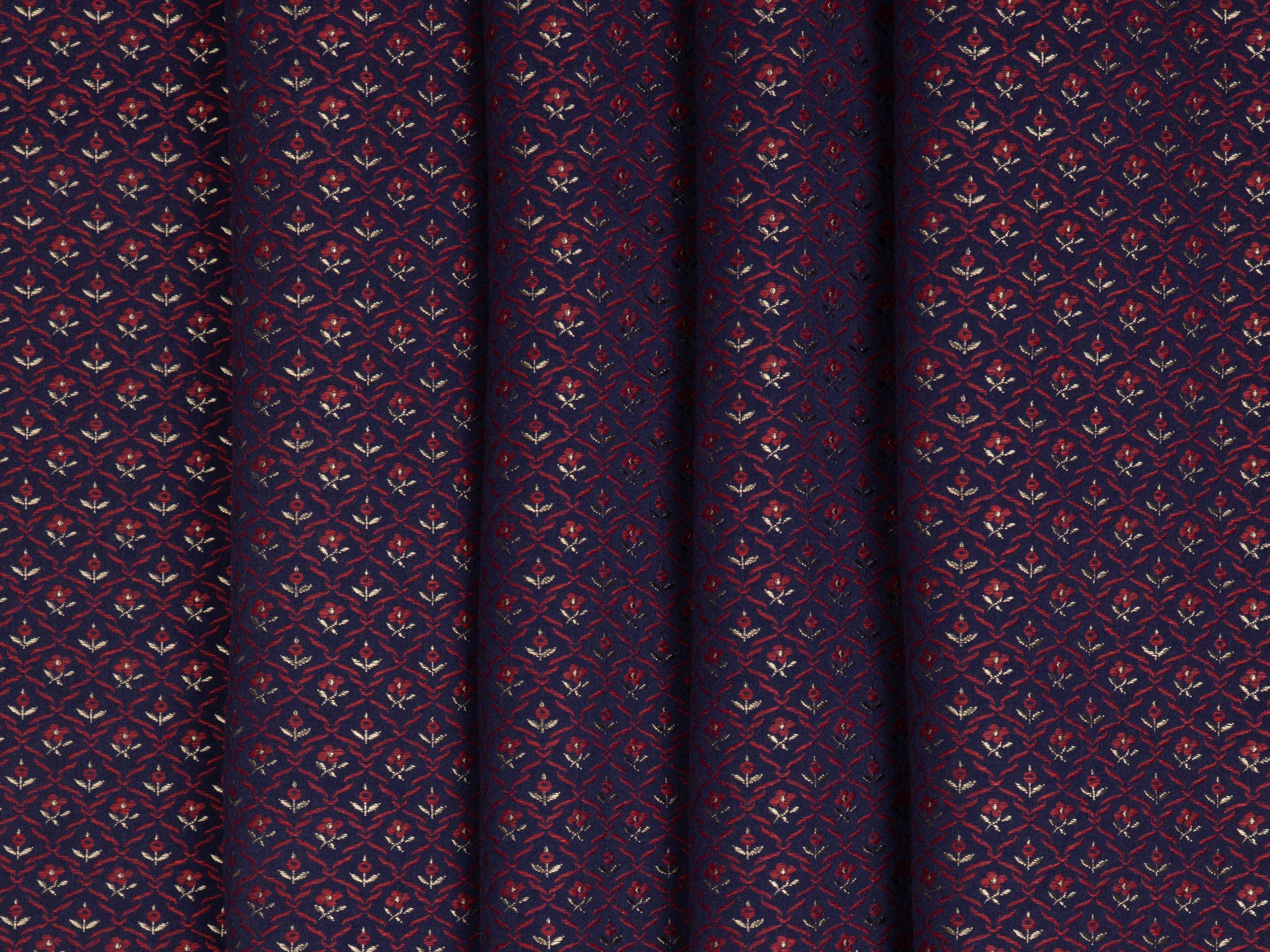 Хлопчатобумажная ткань для штор с цветочным рисунком LELIEVRE Quenin-Belle Époque ARCH-00045100