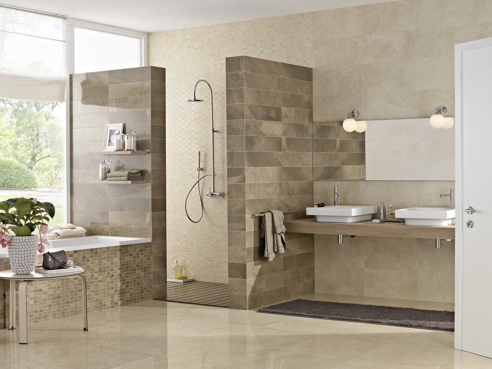 Мозаика из керамогранита MARAZZI EVOLUTIONMARBLE ARCH-00082019 - Вид №1