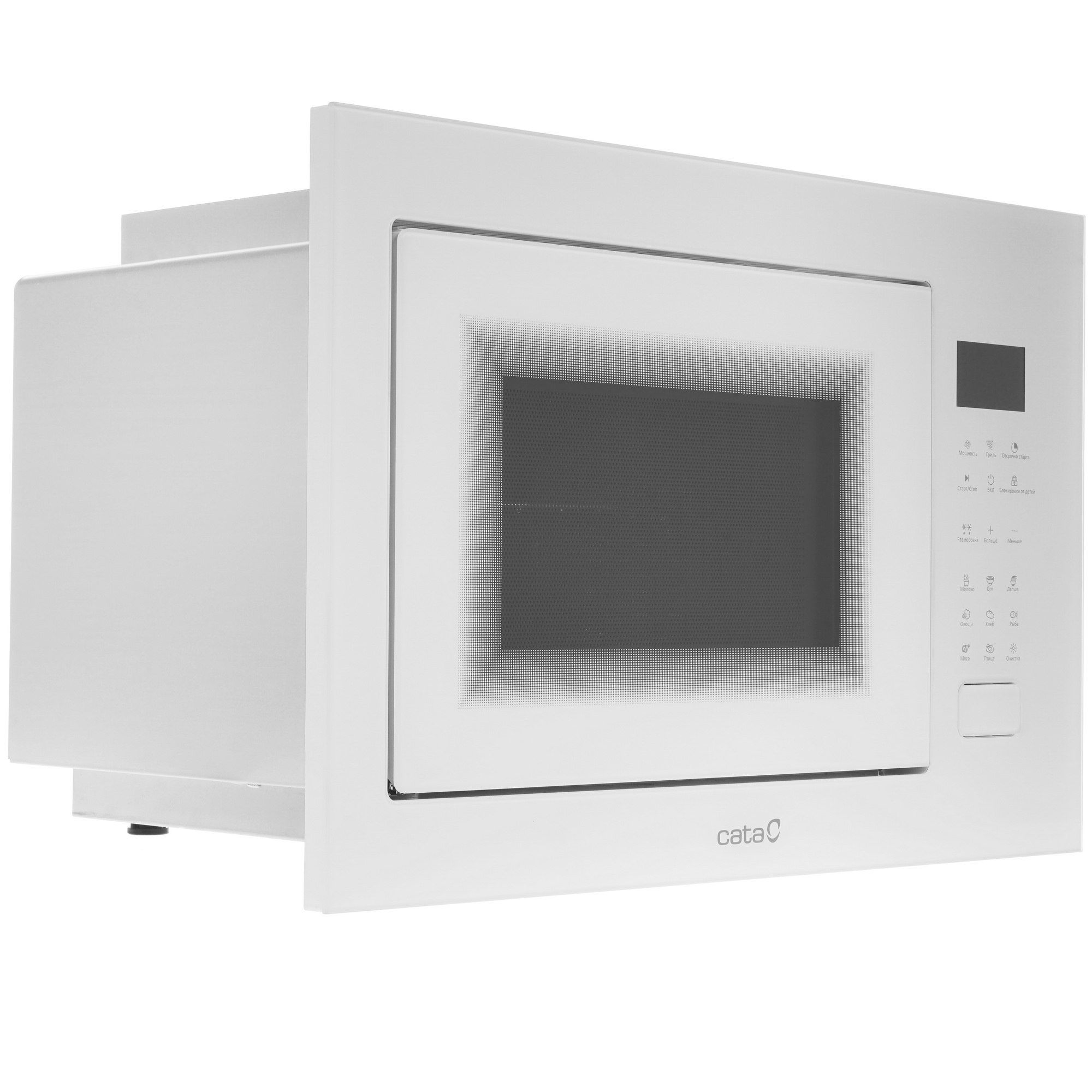 5311743 Встраиваемая микроволновая печь Cata MW BI2505DCG WH RU белый STDN-0062759 - Вид №1