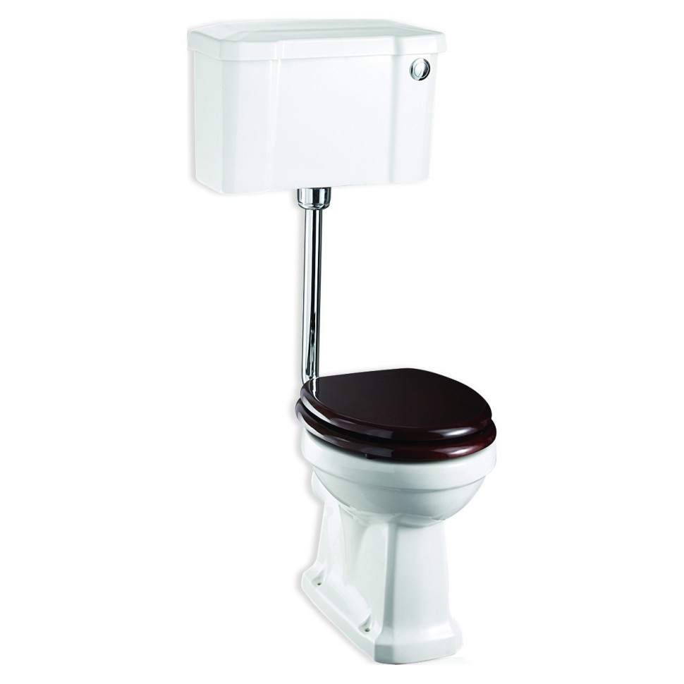 P2, C2, T31 CHR Компакт унитаз с бачком Белый Burlington  Англия  - Вид №1