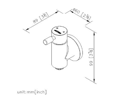 Встраиваемый смеситель JUSTIME Function 1 ARCH-00031859 - Вид №5