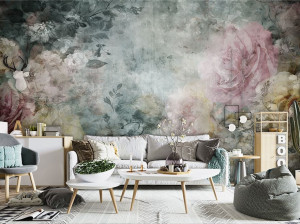 Обои с цветочными мотивами