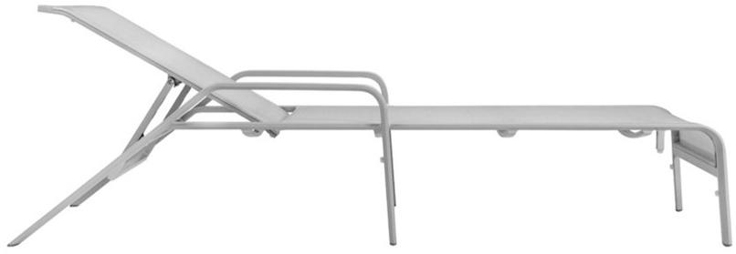 JANUS et Cie Штабелируемый раскладывающийся садовый кушетка с подлокотниками Zephyr sun-id-1411109 - Вид №1