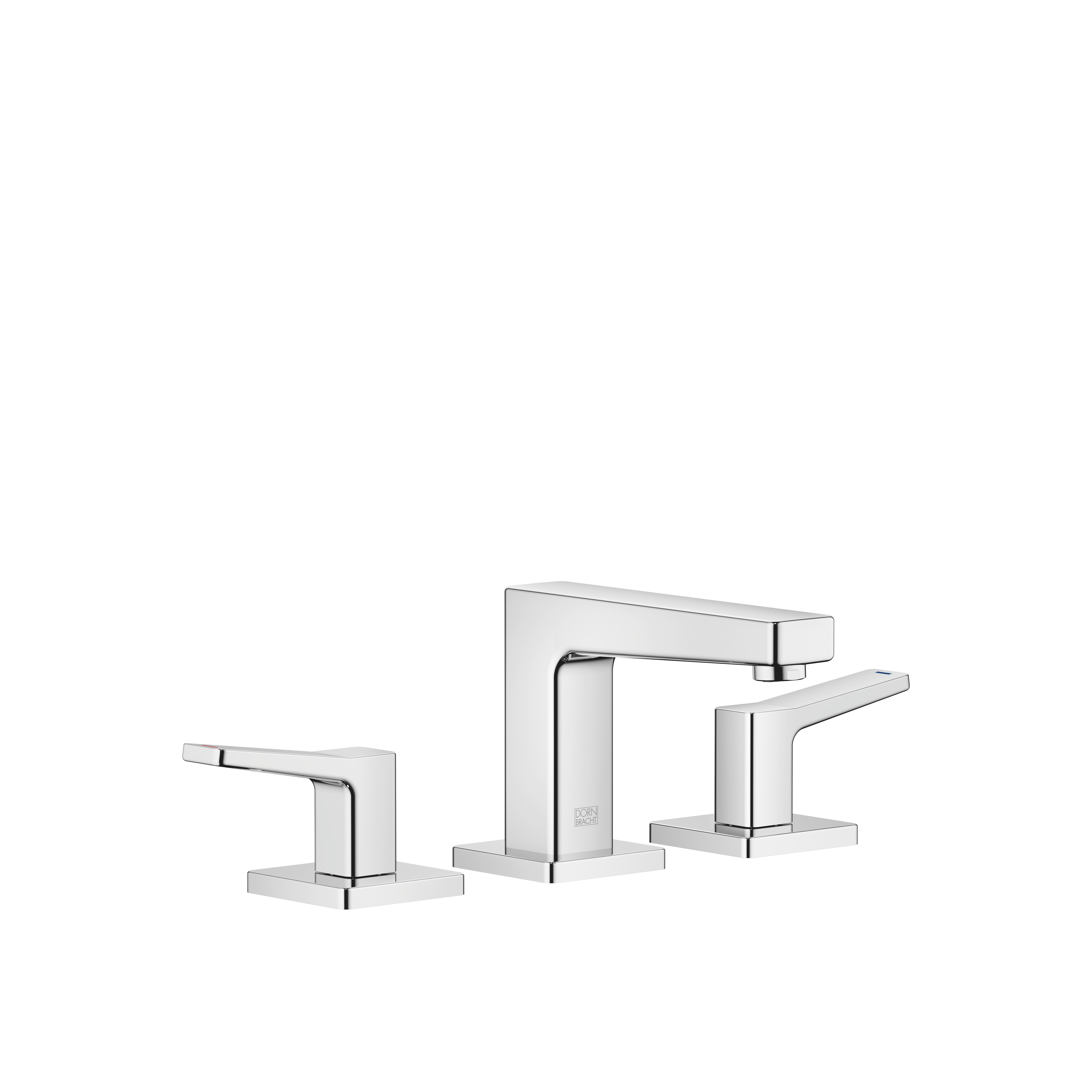 ДОРНБРАХТ ЯРРЕ Смеситель для раковины на три отверстия на акриловом цоколе - Хром DornBracht YARRE 20773832-00