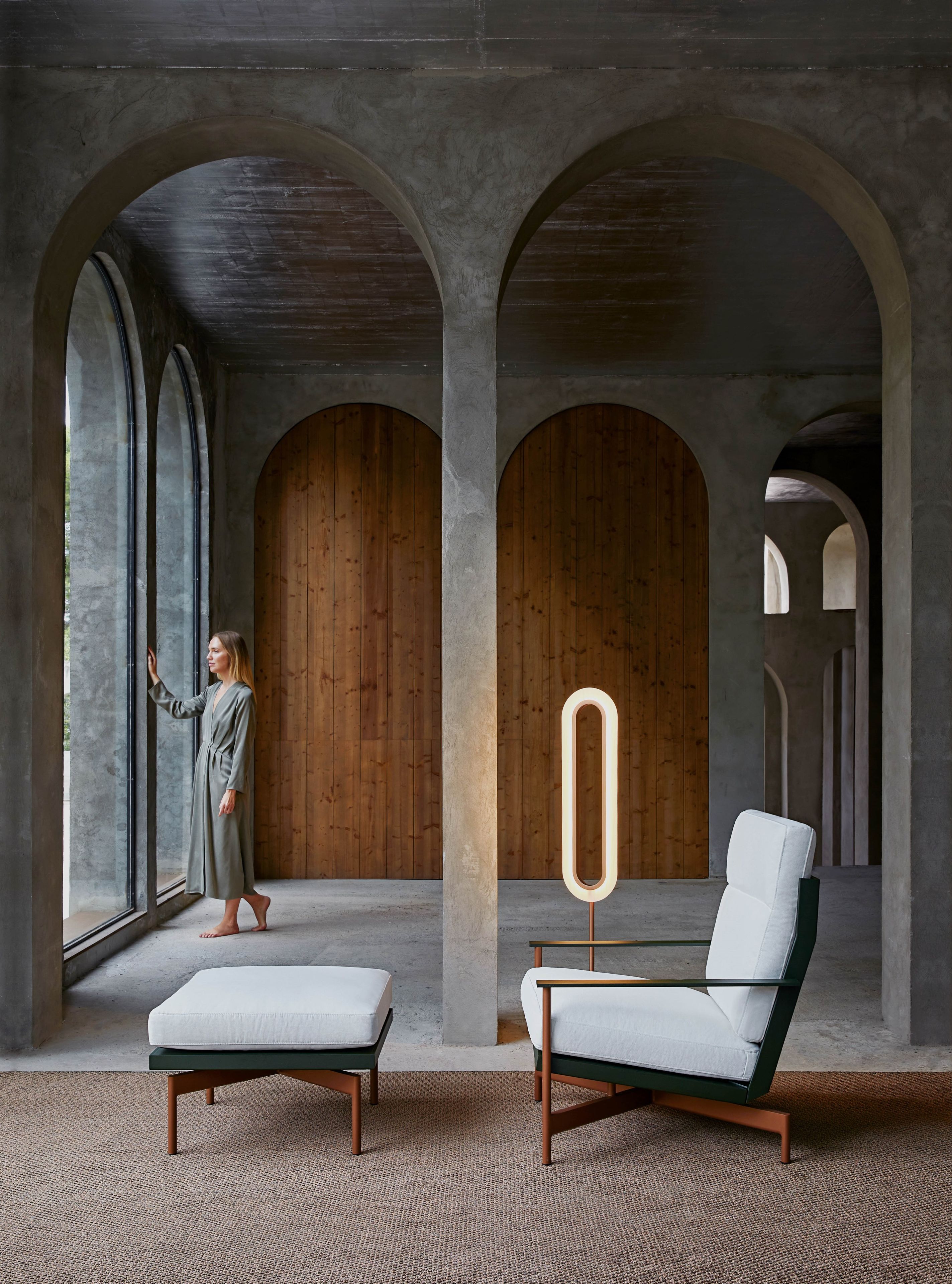 Тканевое садовое кресло с подлокотниками GANDIABLASCO Onde ARCH-00111771 - Вид №30