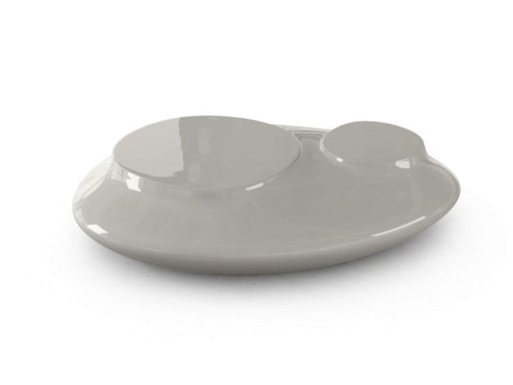 Журнальный столик из полиэфирной смолы и стекловолокна ROCHE BOBOIS CUTE CUT ARCH-00073277