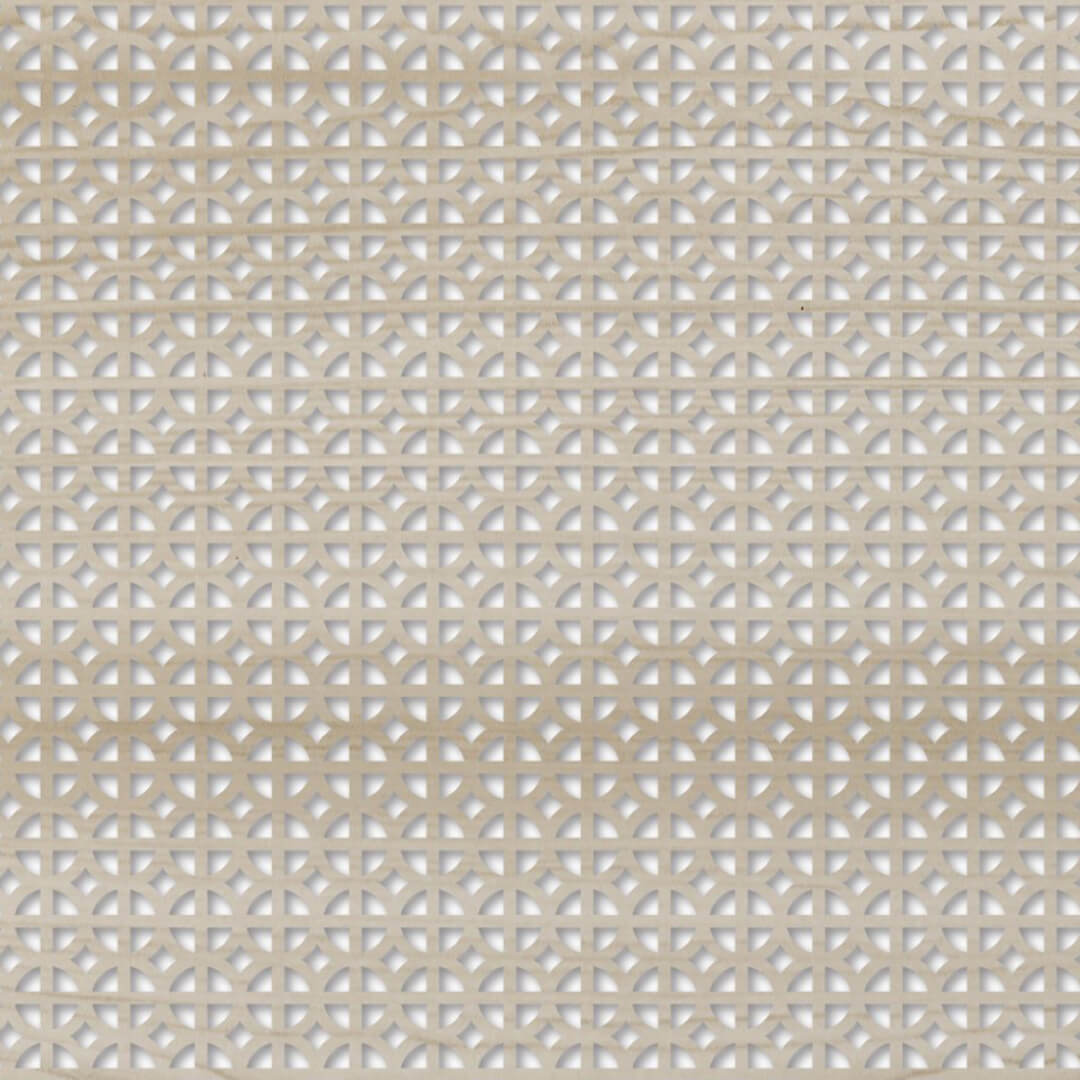 Панель декоративная перфорированная без рамки 1112х512 мм Сусанна дуб сонома STELLA (2шт) Дамаско STSR-198 - Вид №1