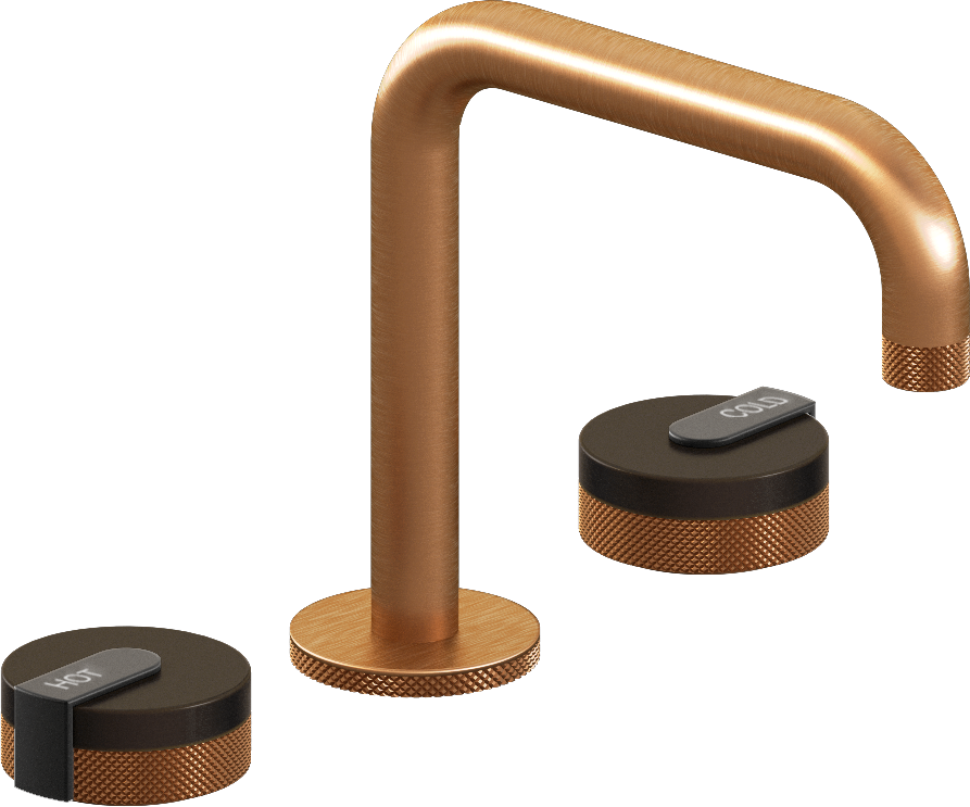 E-11511-R1OB-L1BK-BRG Смеситель для умывальника на 3 отвертия GRAFF MOD+