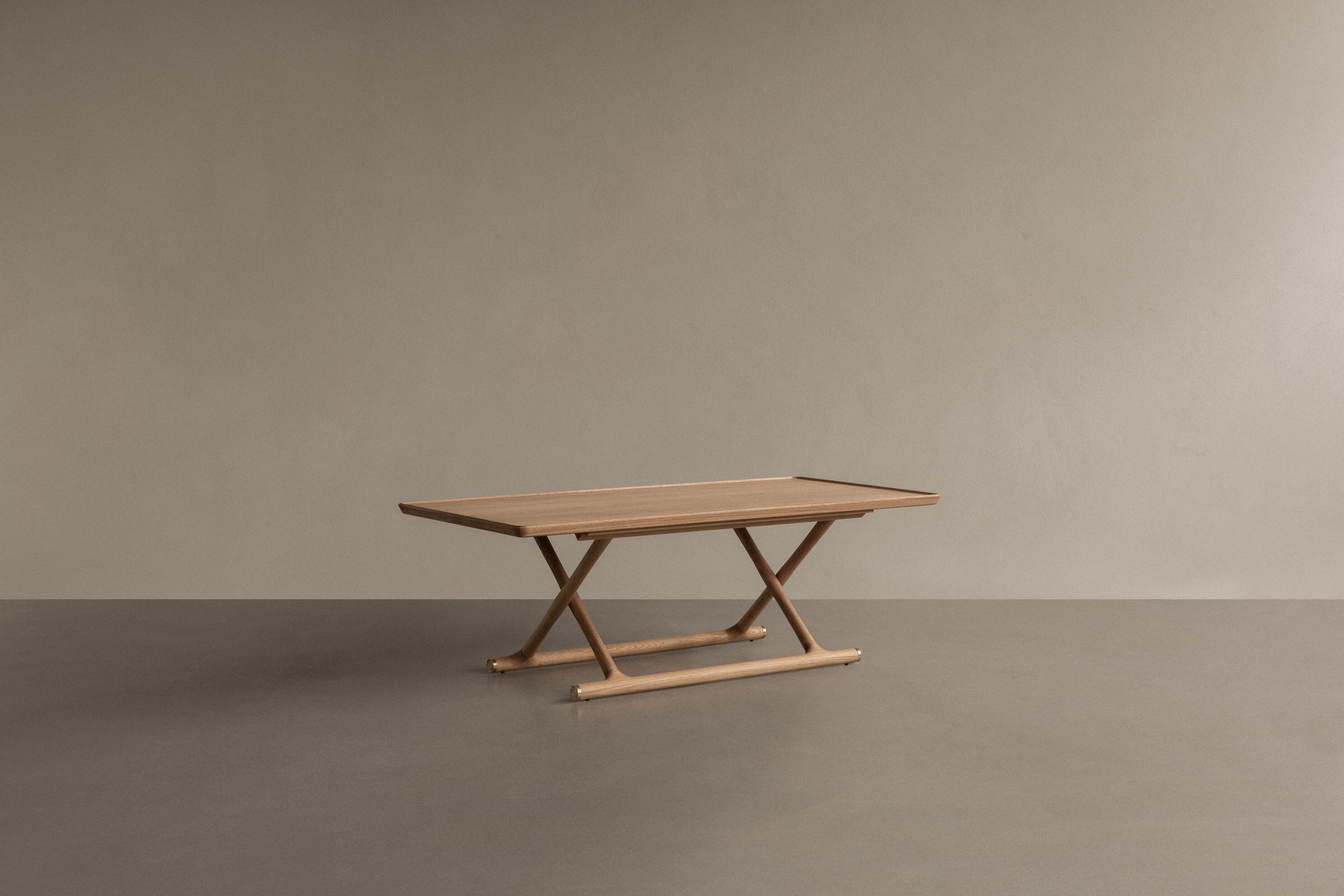 Деревянный прямоугольный складной журнальный столик Audo Copenhagen JÄGER ARCH-00047487 - Вид №14