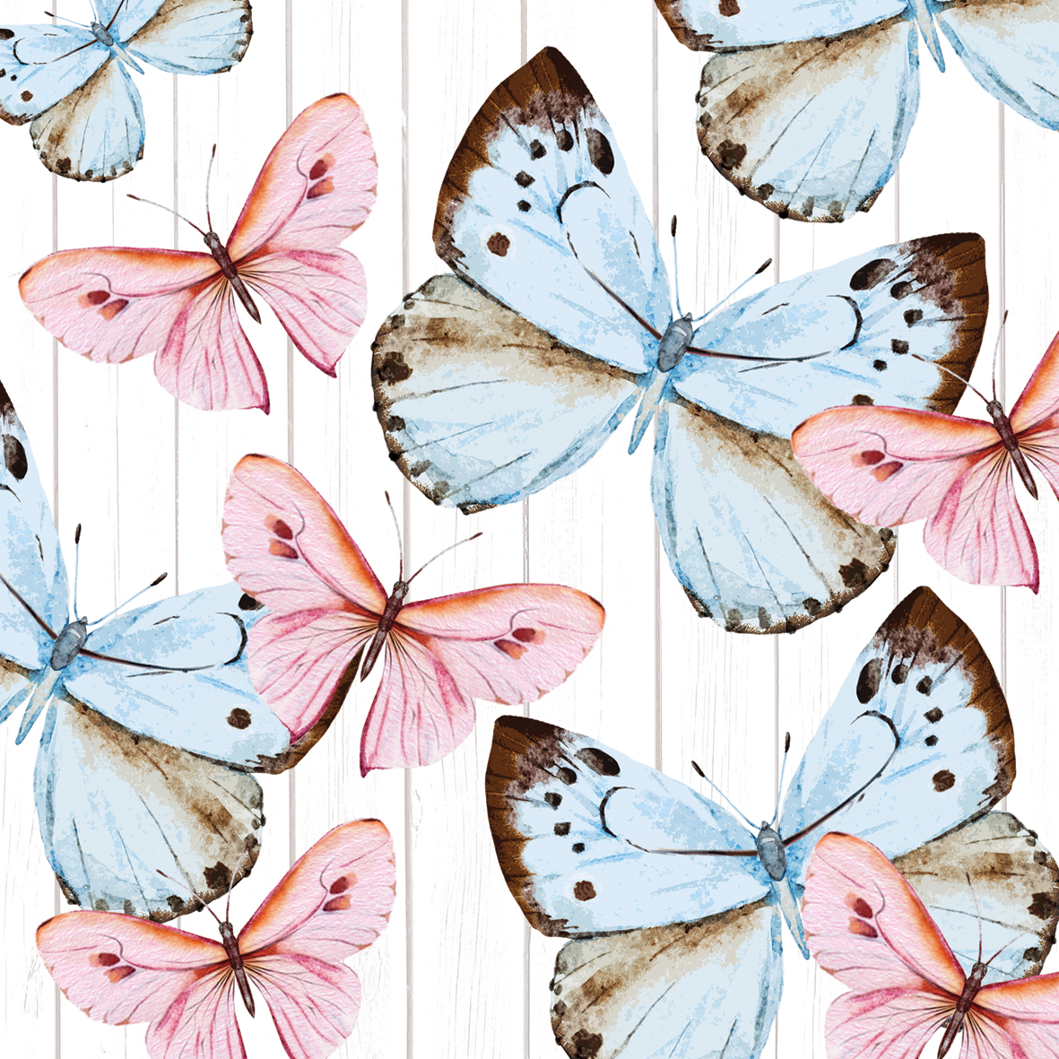 1332754 Салфетка бумажная 3-слойная 33х33 см (упаковка 20 шт) PPD PAPER PRODUCT DESIGN Santreyd 