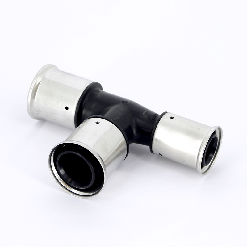 Тройник пресс PVDF HENCO 40х40х32 11PK404032