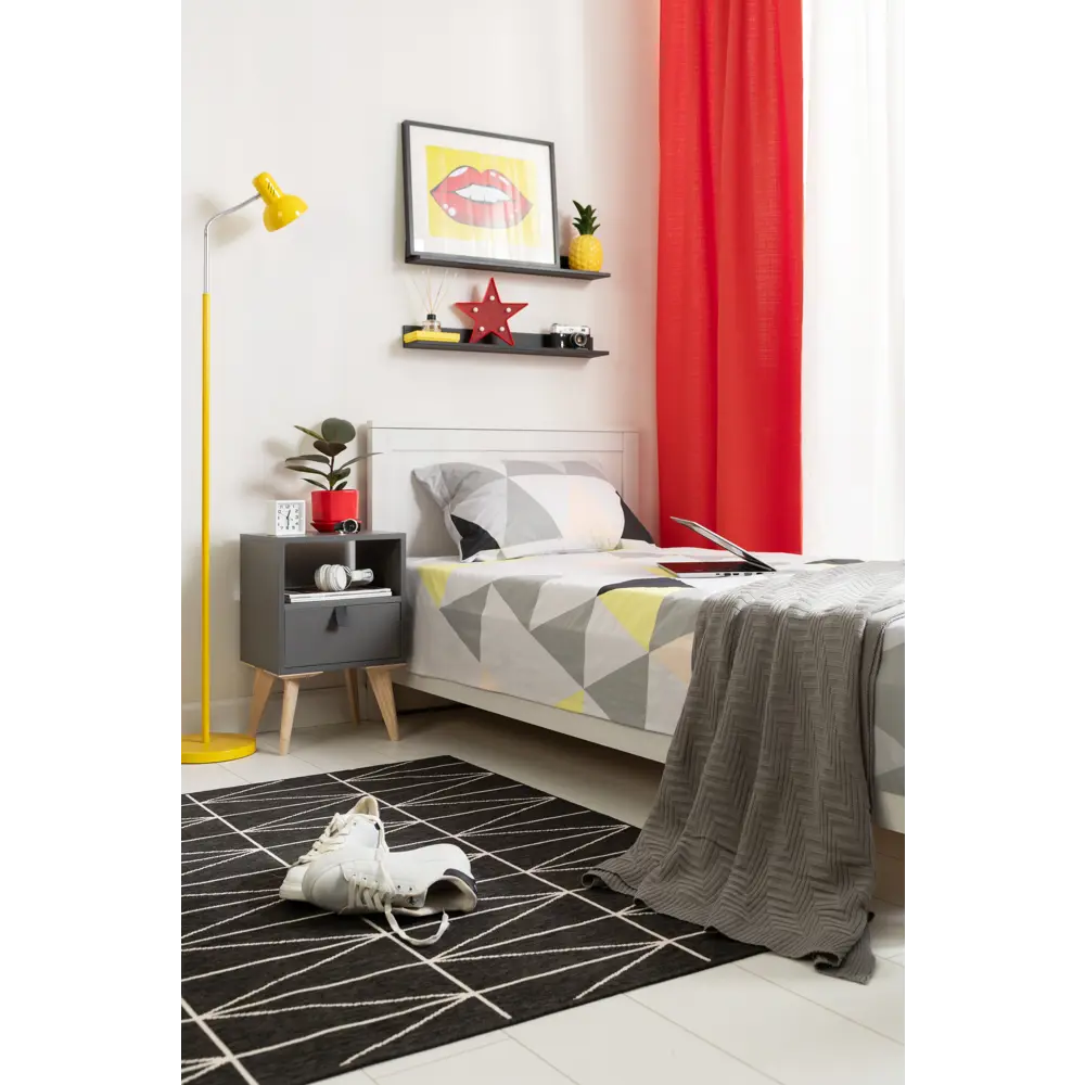 Стеллаж Spaceo KUB 1 секция 36x36x31.7 см ЛДСП цвет серый STLM-2117374 - Вид №10