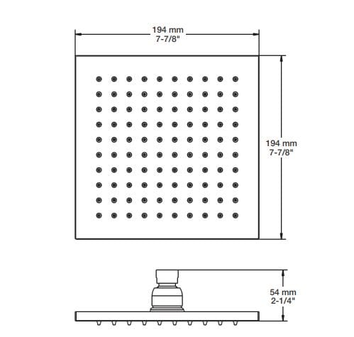 Термостатический набор для душа с душем BARIL PRO-4200-10 ARCH-00044623 - Вид №1
