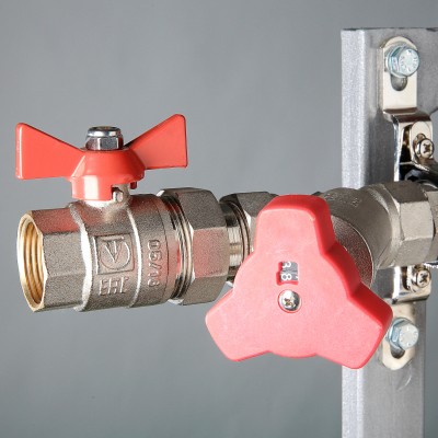 VT.GPM.06S04.R5 Узел этажный для поквартирного учета тепловой энергии Valtec 1", 5 вых., ввод справа  - Вид №6