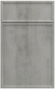 Фасады для кухни Модерн Фрезеровка «Модена» Бетон серый №286