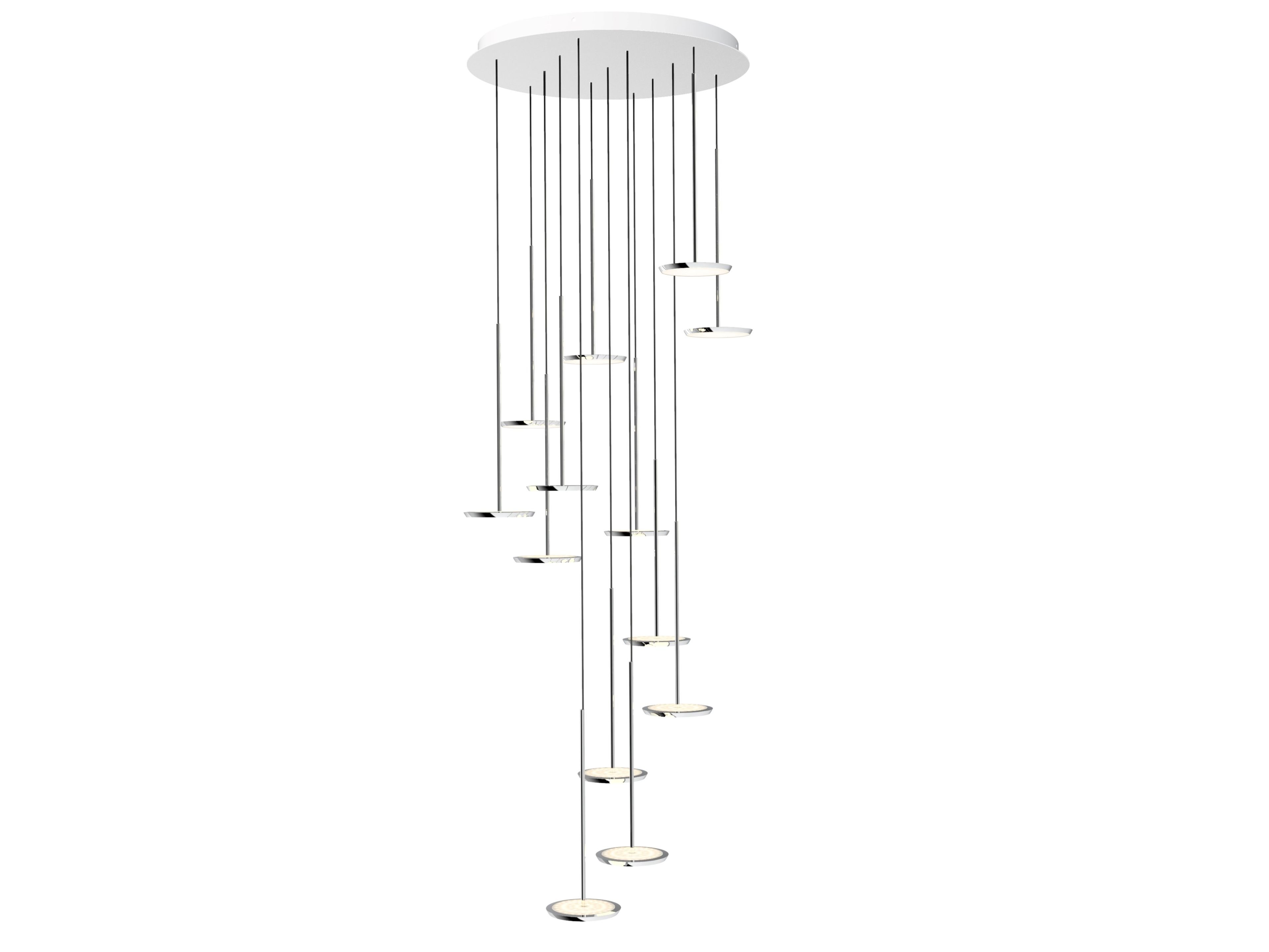 Алюминиевый светодиодный подвесной светильник Pablo Designs Sky ARCH-00115382 - Вид №11