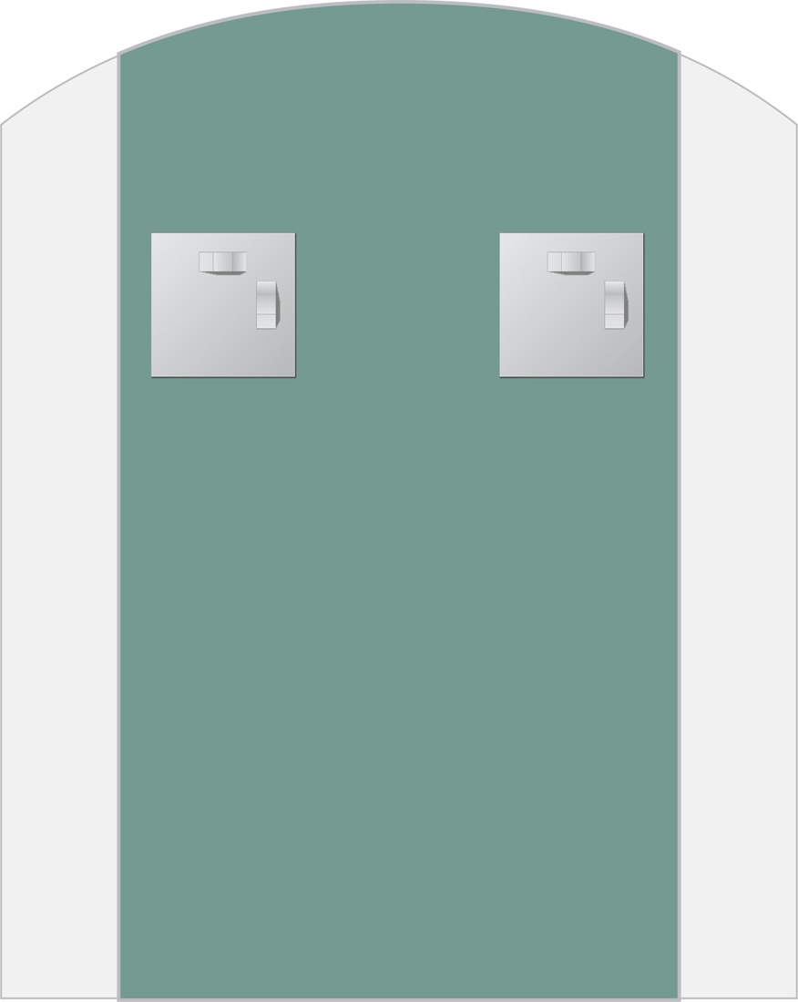 BY 0410 Зеркало с матированием EVOFORM Fashion - Вид №2