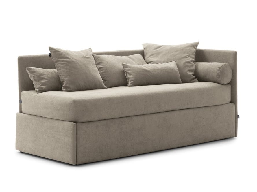 Угловая кровать с изголовьем и прямой боковой панелью Bolzan Line ARCH-00057892 - Вид №5