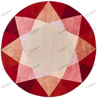 Deirdre Dyson Круглый ковер Circular designs sun-id-1425077