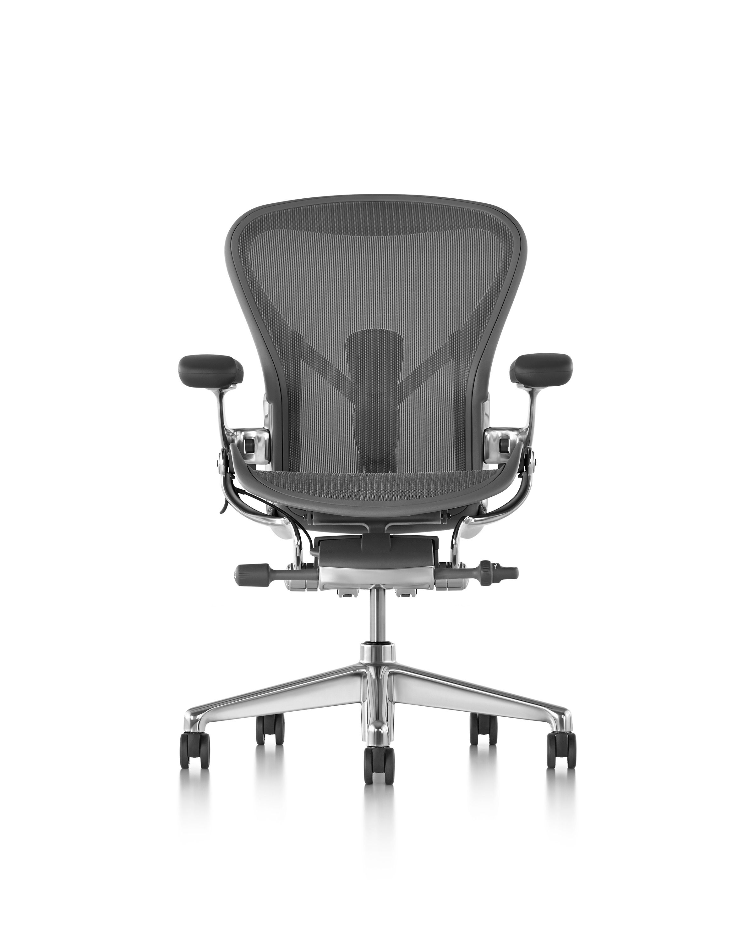 5-спицевое вращающееся офисное кресло с колесами Herman Miller Aeron ARCH-00152986 - Вид №64