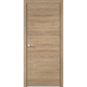 Комплект двери Канзас глухая 60x200 см ПВХ цвет дуб европейский красный без доборов