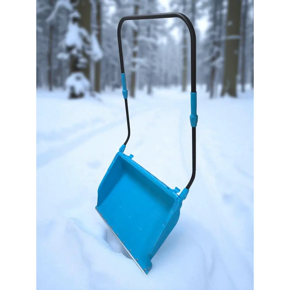 Скрепер для снега ИНСТРУМ-АГРО Snowland 78 см с телескопической ручкой 89442759 STLM-1582513 - Вид №9