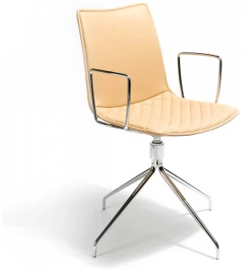 AP Factor Кожаное кресло на эстакаде с подлокотниками Nebraska