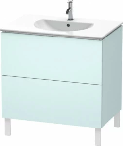 LC660600909 L-Cube Тумбочка напольная Светло-голубой матовый декор