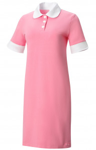 64670 Платье-поло трикотажное цвет PINK (розовый) GRACE  Одежда для обслуживающего персонала  размер 54 (XXXL)