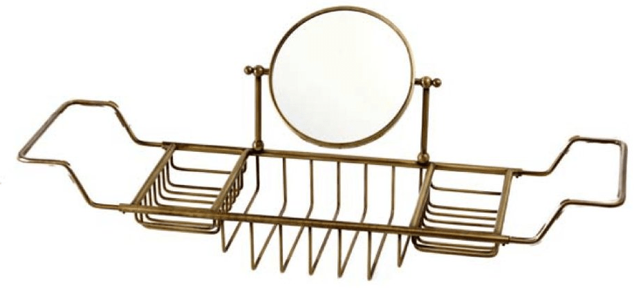Полка-решетка с оптическим зеркалом MIGLIORE Complementi ML.COM.BR-50.172 - бронза ML.COM-50.172.BR - Вид №2