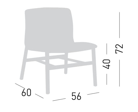 Тканевое кресло GABER ARCH-00102509 - Вид №3