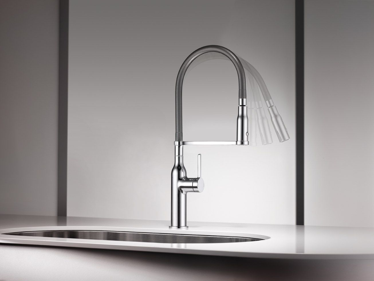 Кухонный смеситель с ручным душем KWC SIN ARCH-00060883 - Вид №13