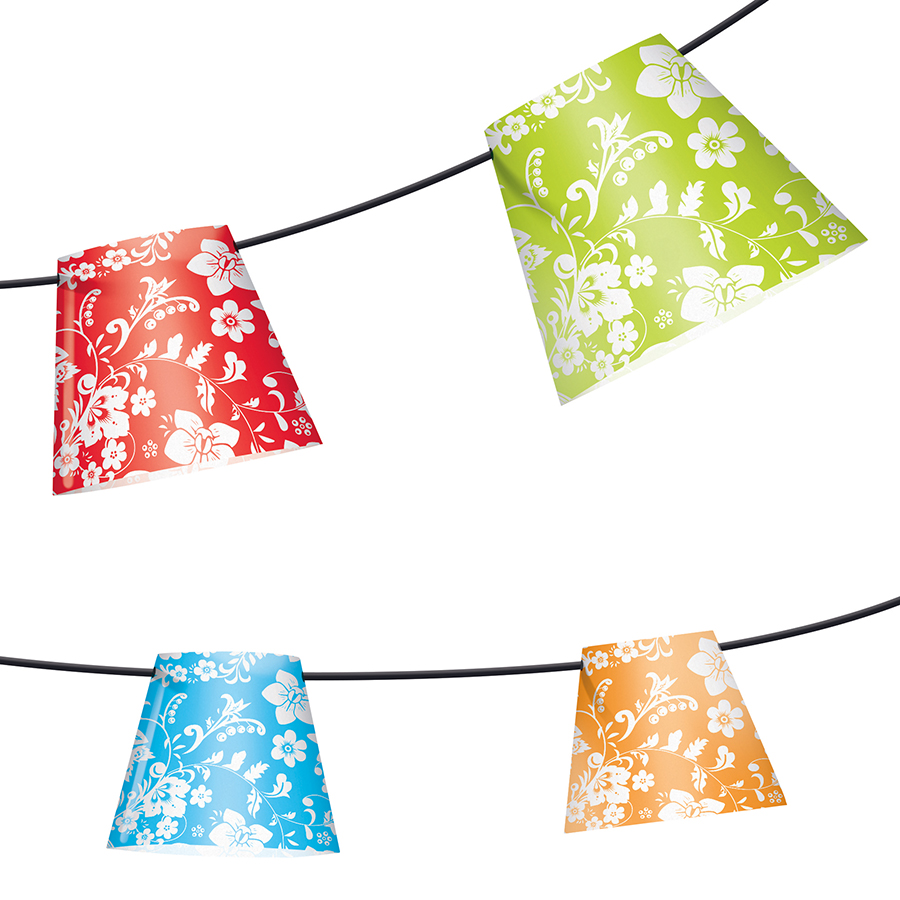 Гирлянда праздничная Рarty Рolonaise, узор Somewhere over the rainbow Fatboy 100270 - Вид №1