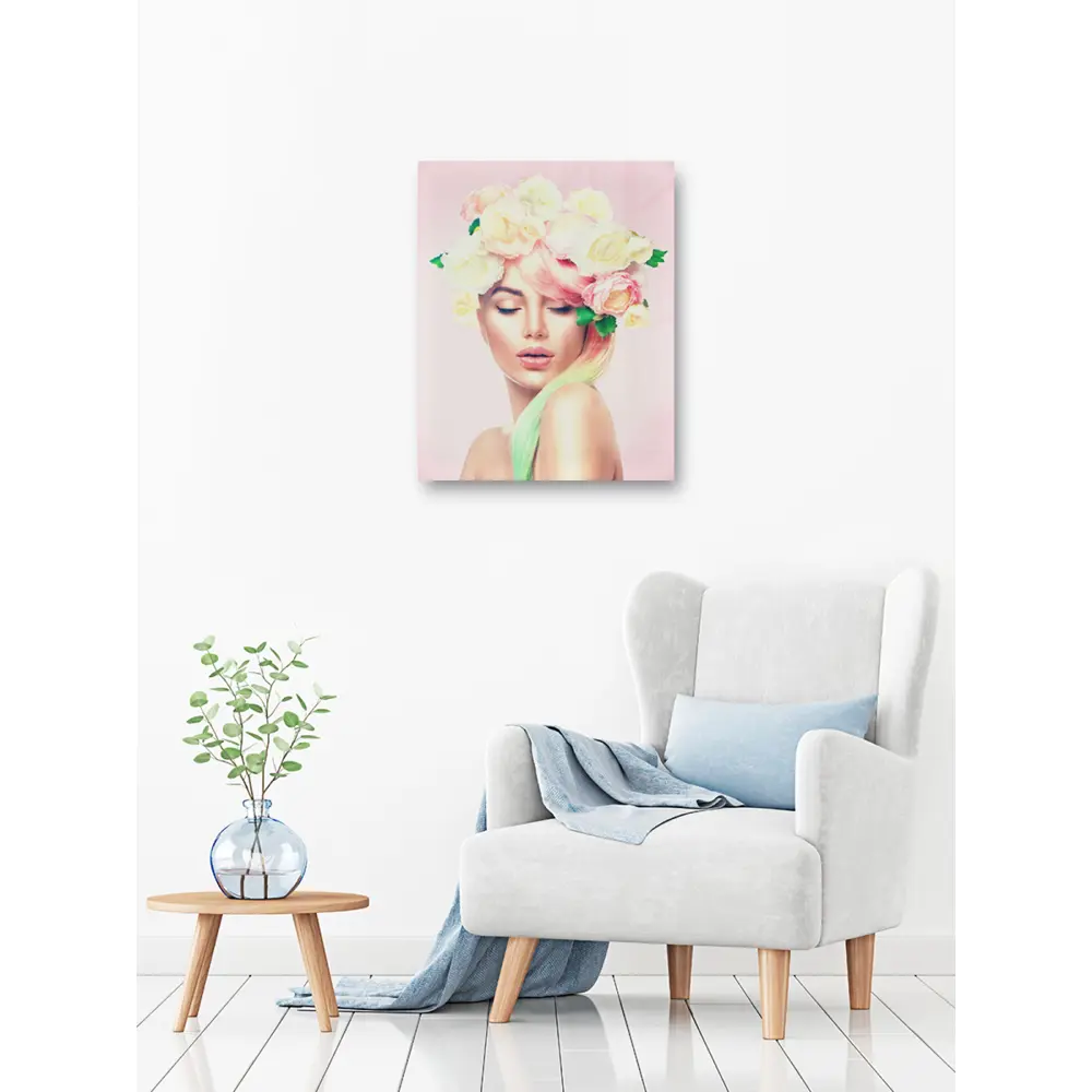Картина на стекле Девушка весна 40x50 см 83515674 STLM-2050574 POSTERMARKET  - Вид №4