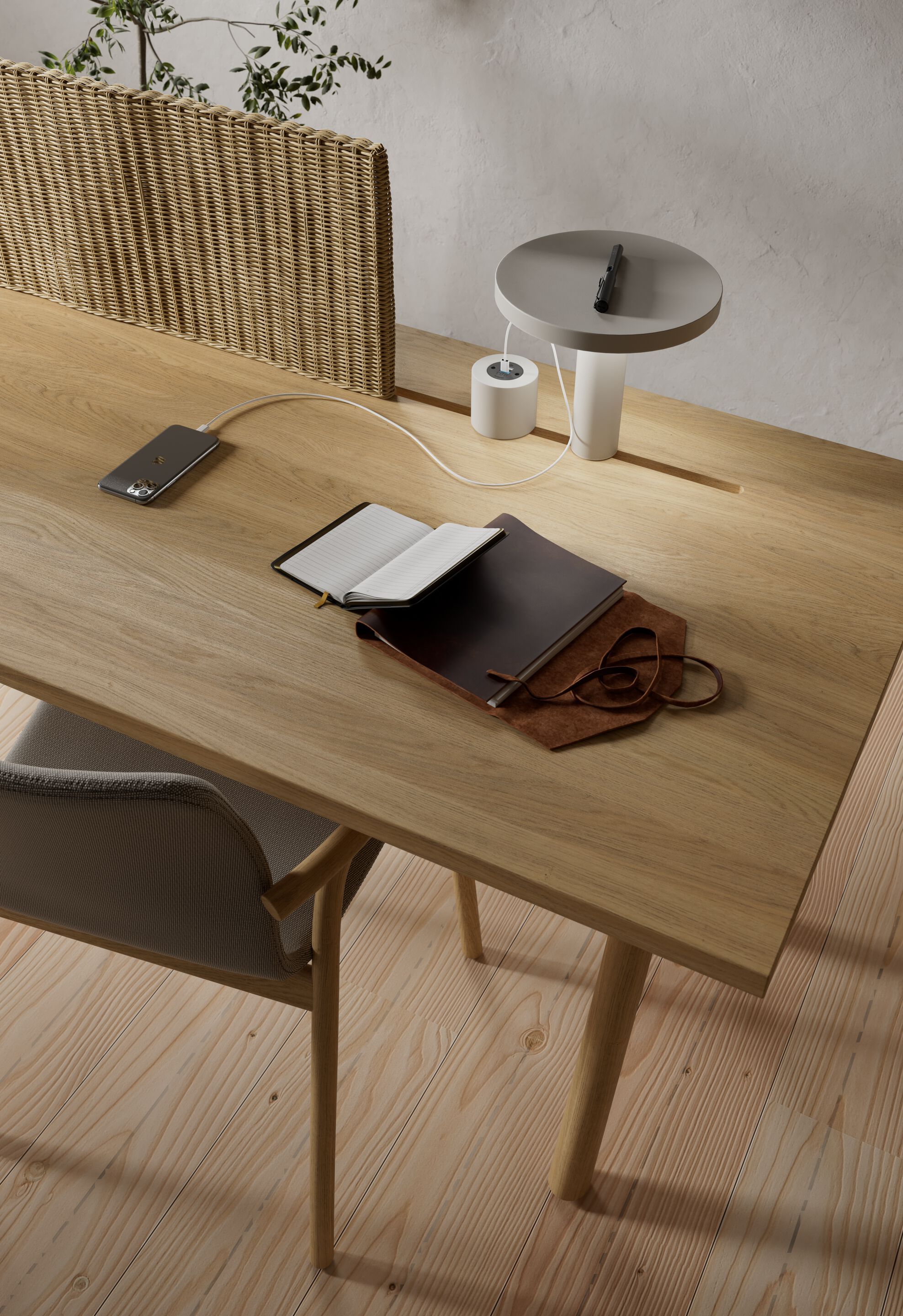 Прямоугольный стол из ясеня Kettal ARCH-00055201 - Вид №5