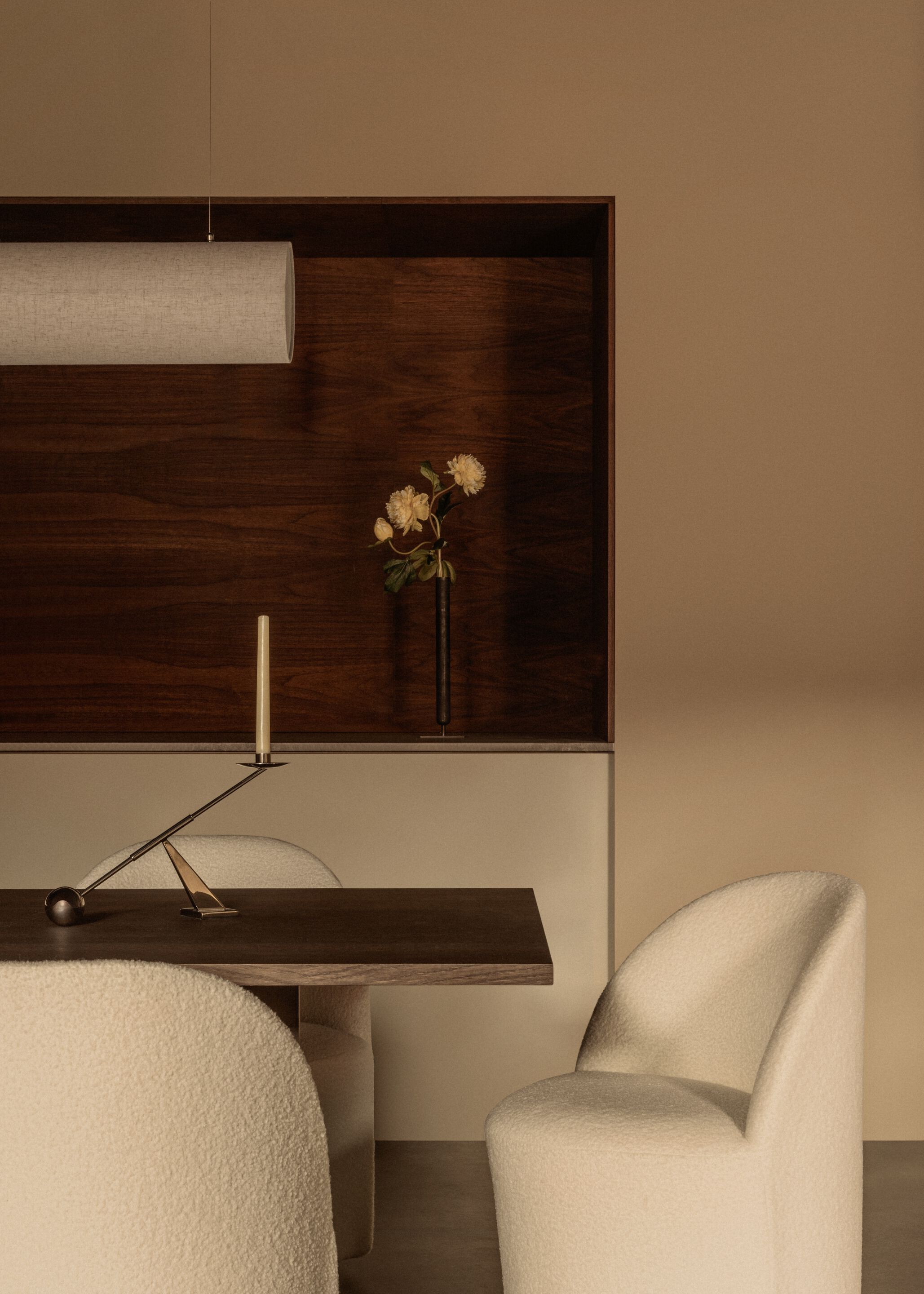 Льняная светодиодная подвесная лампа Audo Copenhagen Hashira ARCH-00005189 - Вид №7