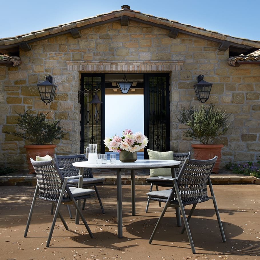 Стул из морской веревки с подлокотниками JANUS et Cie Anatra ARCH-00120494 - Вид №8