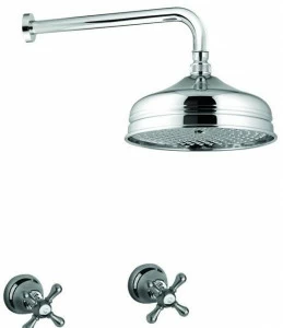 Rubinetteria Giulini Смеситель для душа на 3 отверстия с лейкой Lotus - vienna F0515kb