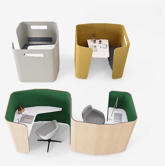 Sinetica Акустическая офисная будка из дерева We meet sun-id-1368603 - Вид №5