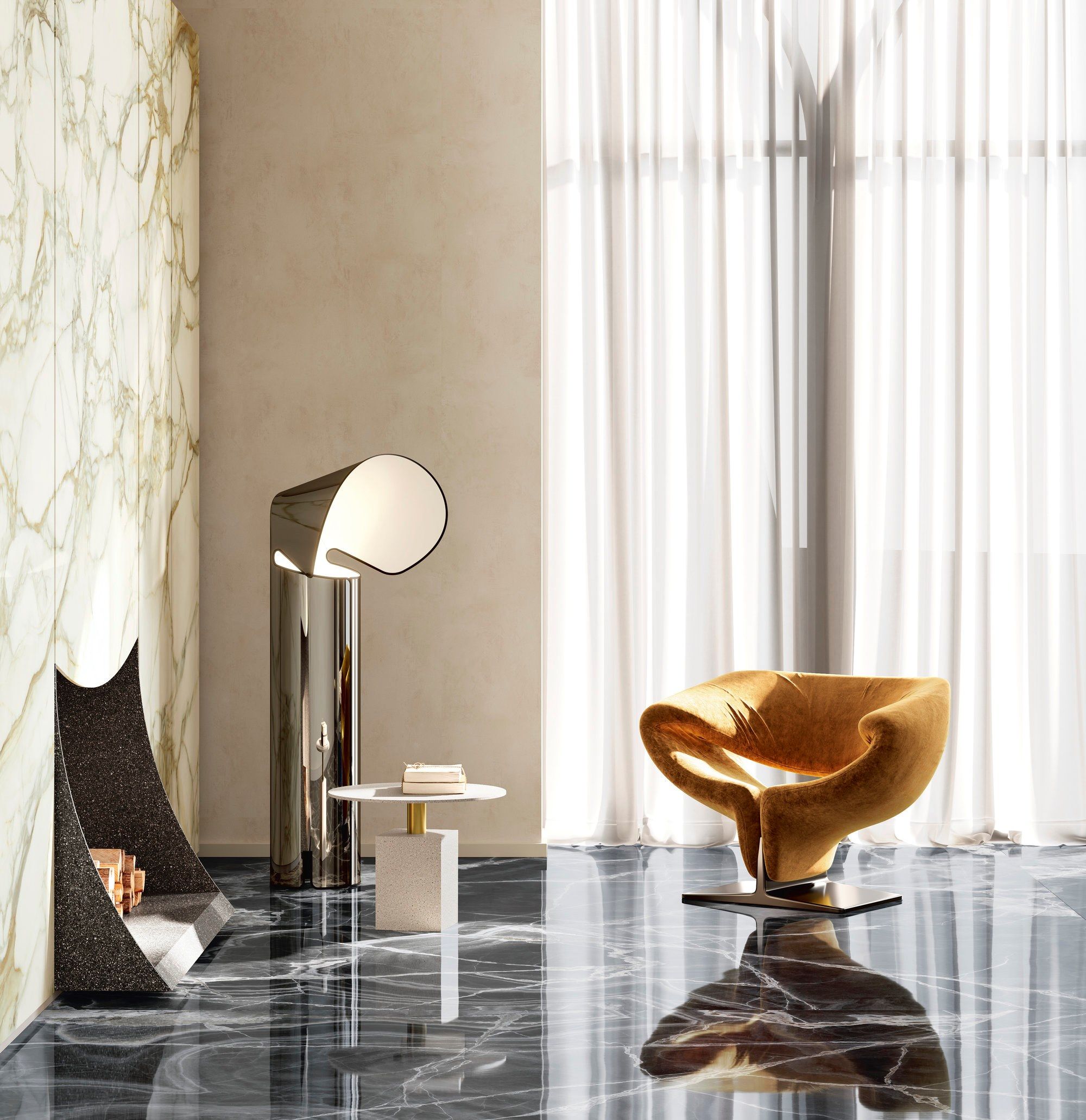 Пол / керамогранит с мраморным эффектом Fiandre Marmi Maximum ARCH-00149758 - Вид №2