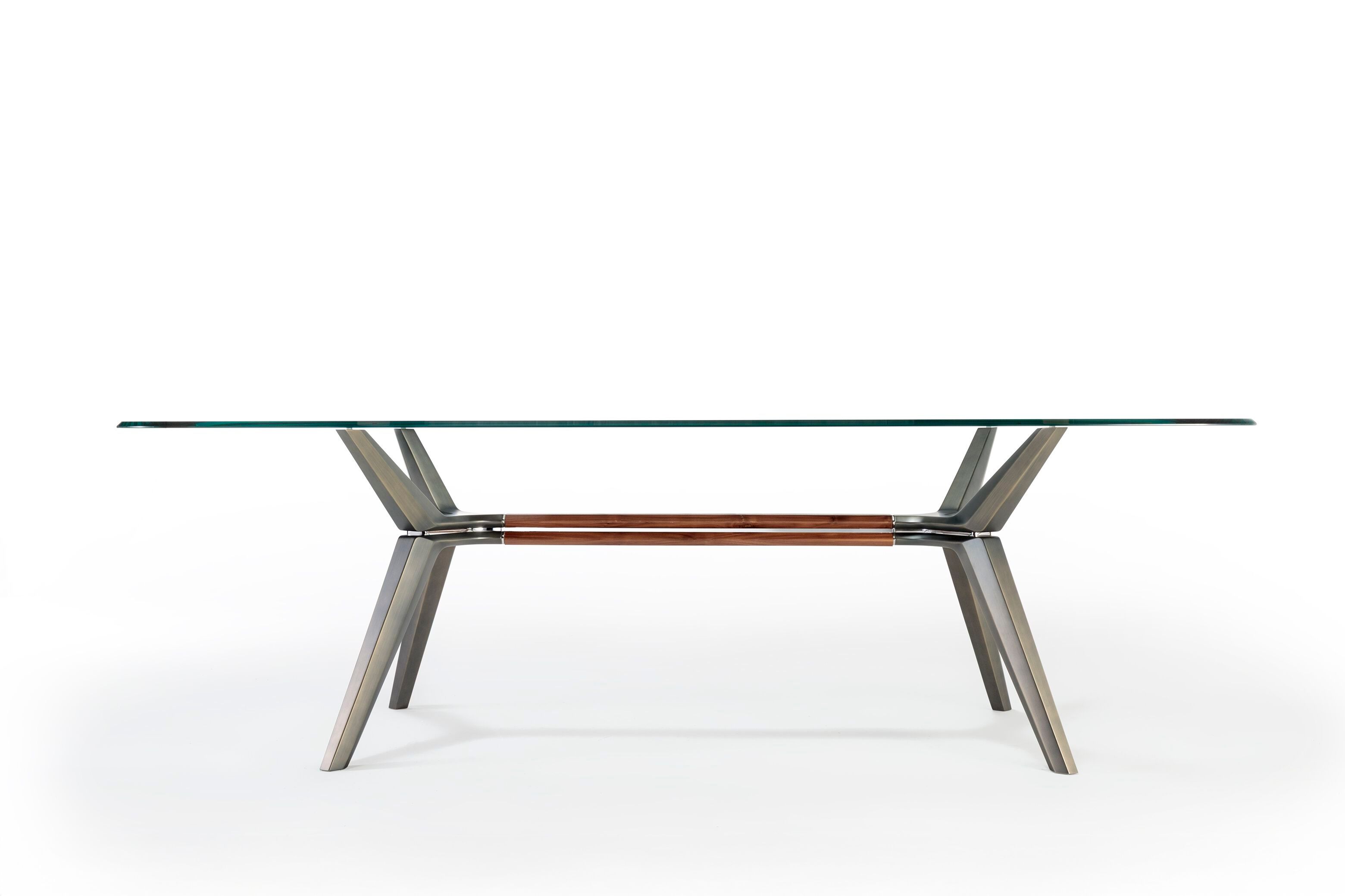 Прямоугольный стеклянный стол REFLEX Горизонт ARCH-00146158 - Вид №5