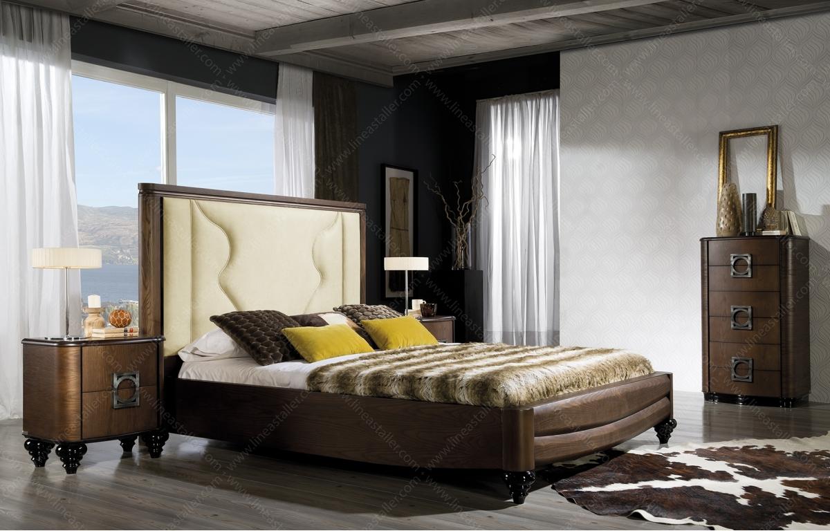 075827 Кровать N20 Lineas Taller Diamante Santreyd