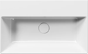 9454111 Подвесная раковина настенная овальная GSI ceramica  белая