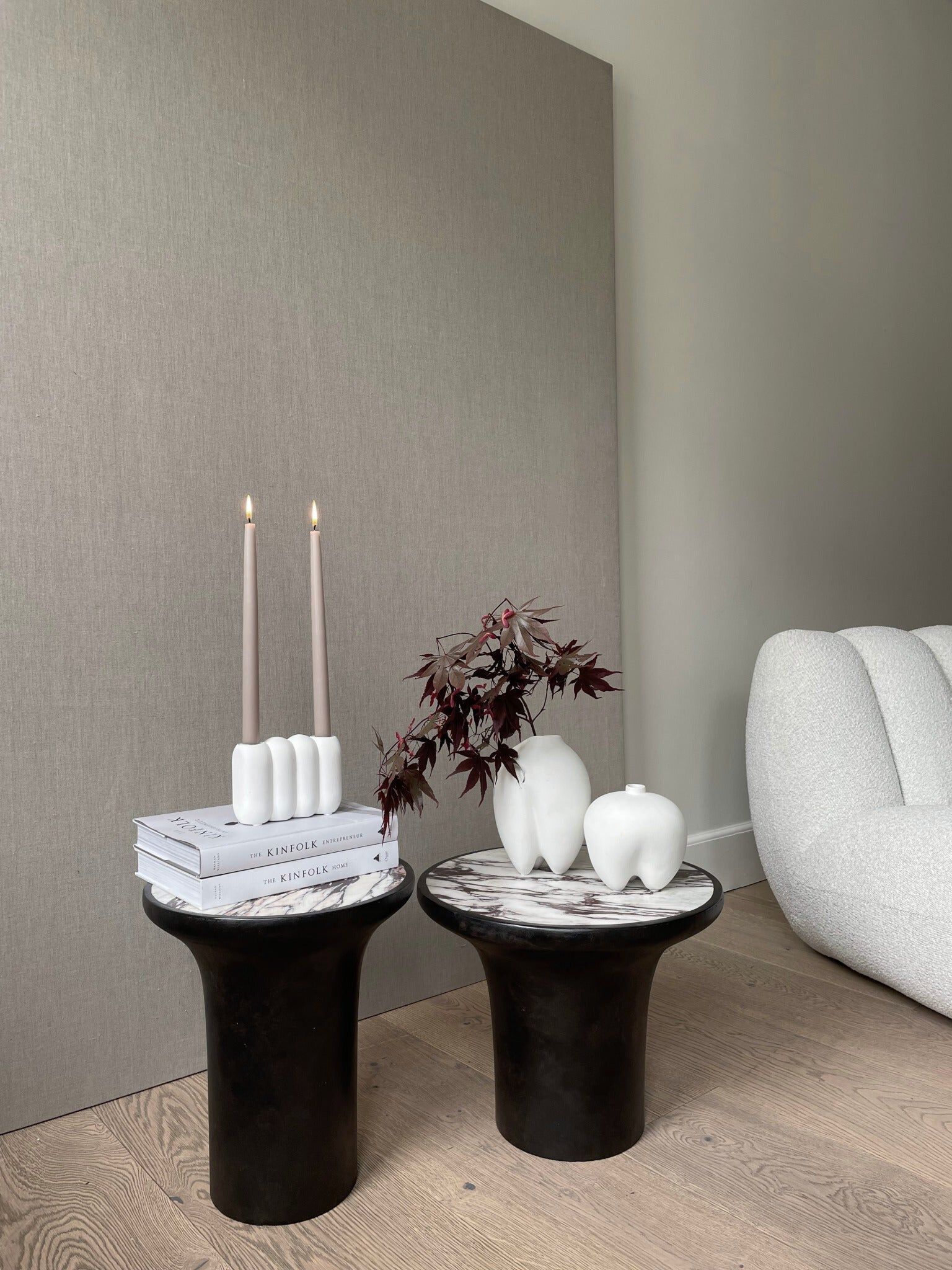 Круглый стол из цементного волокна 101 Copenhagen труба ARCH-00022356 - Вид №5